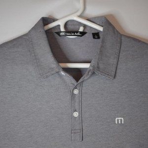 Travis Mathews Polo Golf Shirt Size Large